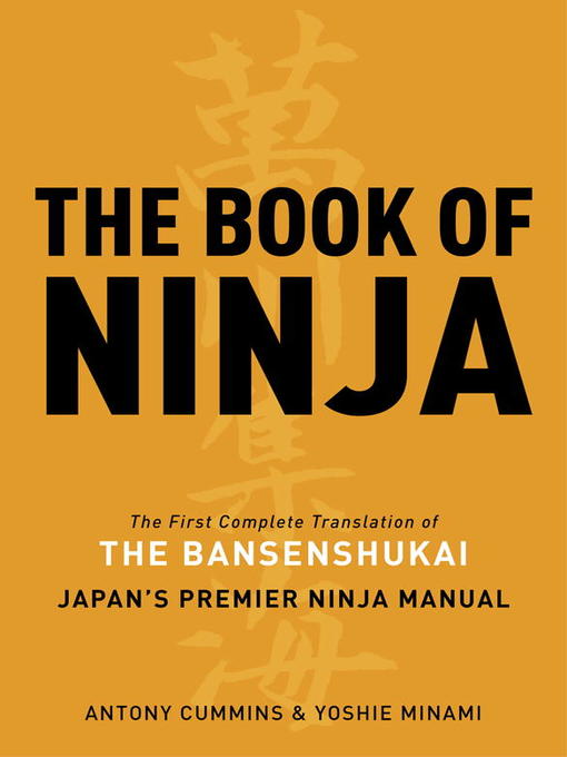 Title details for The Book of Ninja by Antony Cummins - Available